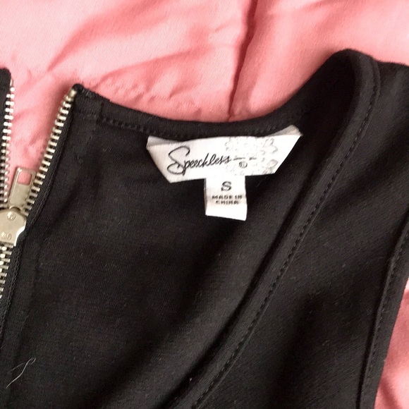 Speechless black mini dress - Picture 3 of 4